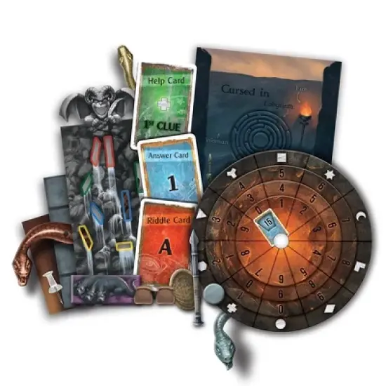 Thames & Kosmos EXIT: The Cursed Labyrinth image {2}