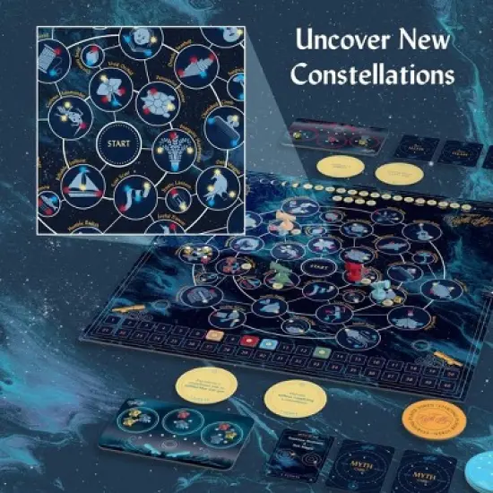 Buffalo Games Starry Night Sky Constellation Exploration Board Game, Ages 10 and Up image {3}