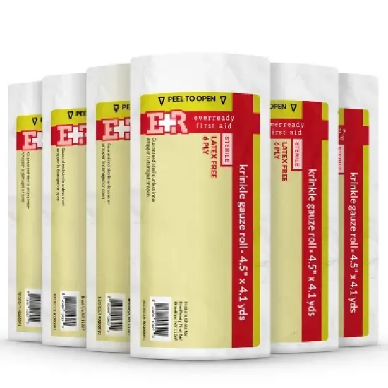 Sterile Krinkle Kerlix Bandage Rolls - Latex Free, 6-Ply image {5}