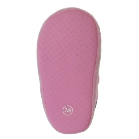 Disney Kids Girl's Minnie Mouse Slippers - Plush Lightweight Warm Comfort Soft Aline House Slippers &ndash; Fuchsia Pink (size 5-12 Toddler-Little Kid) image {6}