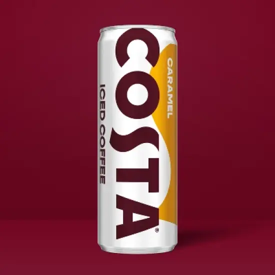 COSTA COFFEE Caramel Latte Iced Coffee Drink - 11 fl oz image {1}