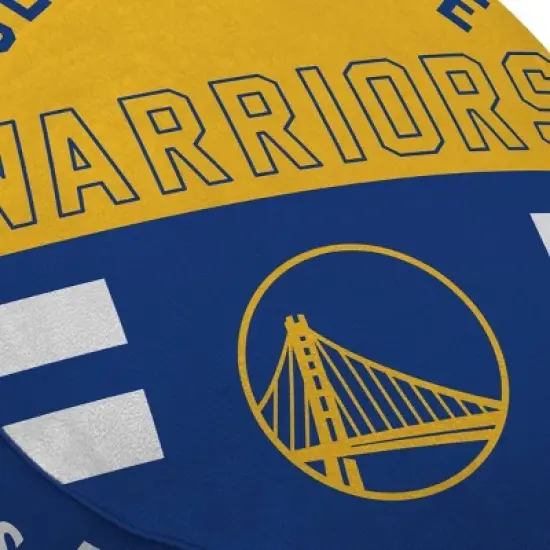 NBA Golden State Warriors Circle Plushlete Pillow image {1}