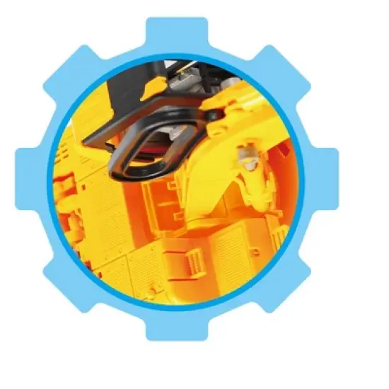 Link Ready! Set! Play! 8"  Construction Excavator Truck With Pull Back Power, Pretend Play Toy For Kids image {4}