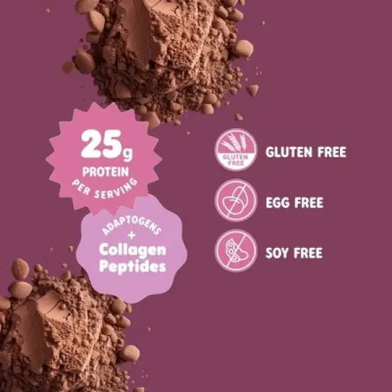 Oat Mama Power Protein Powder - Chocolate - 3.6oz image {1}