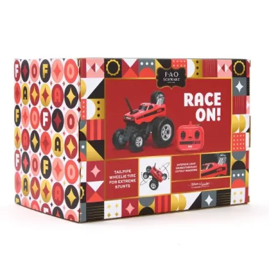 Fao Schwarz RC Monster Dragster Stunt Car: Remote Control Vehicle, Educational Technology Toy, Battery-Powered image {5}