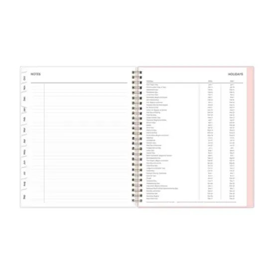 Blue Sky Weekly/Monthly Month Planning Calendar 7"x9" with List Pad Kendrice image {8}