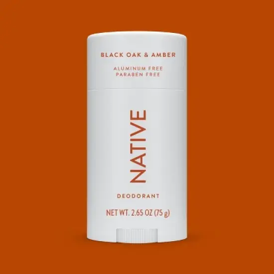 Native Solid Deodorant for Men & Women - Blood Orange & Clove - Aluminum-Free 2.65oz image {1}