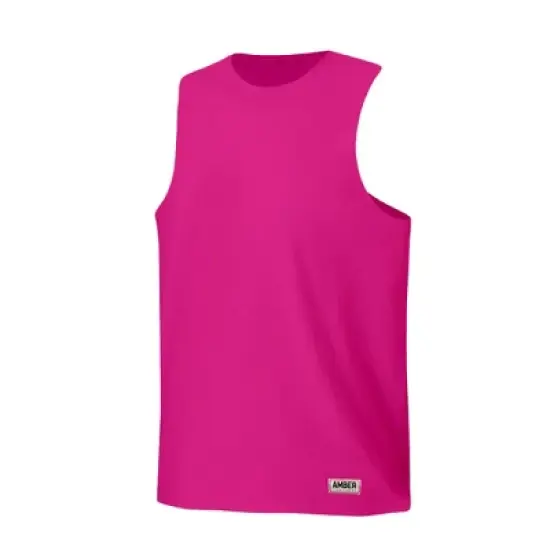 Amber Fight Gear Premium Durable Boxing Jersey with Satin Finish Fabric&ndash;Comfortable & StylishTraining Gear for Unmatched Performance,Pink,Youth-Medium image {8}