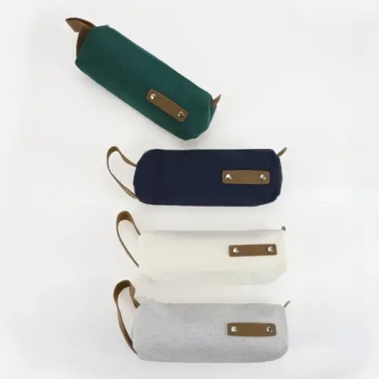 Unique Bargains Canvas Pencil Case image {4}