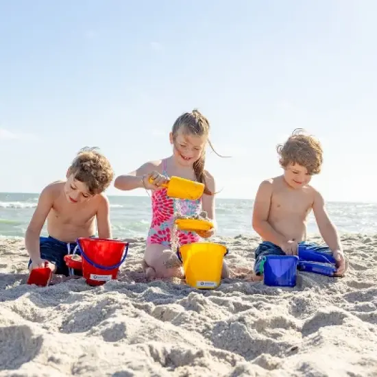 Spielstabil Large Sand Pail (One Bucket Included - Colors Vary) image {10}