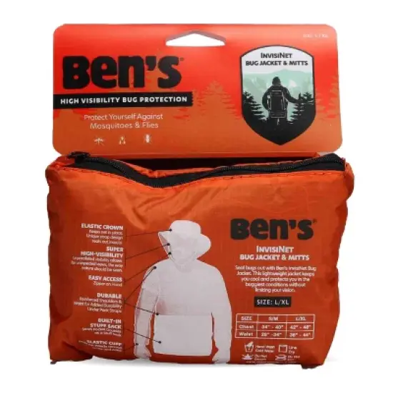 Ben's InvisiNet Bug Jacket and Mitts image {7}