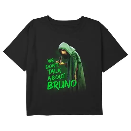 Girl's Encanto We Don't Talk About Bruno Portrait Crop Top T-Shirt image {2}