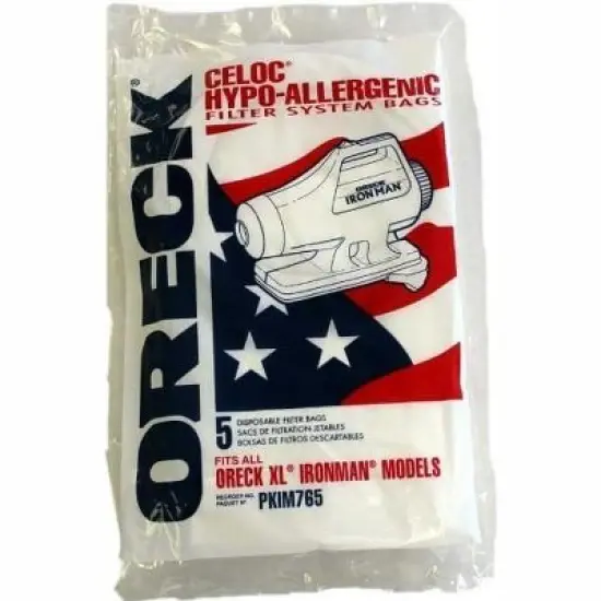 ORECK IRON MAN ORIGINAL BAGS (10 PACK) #PKIM76.5 image {1}