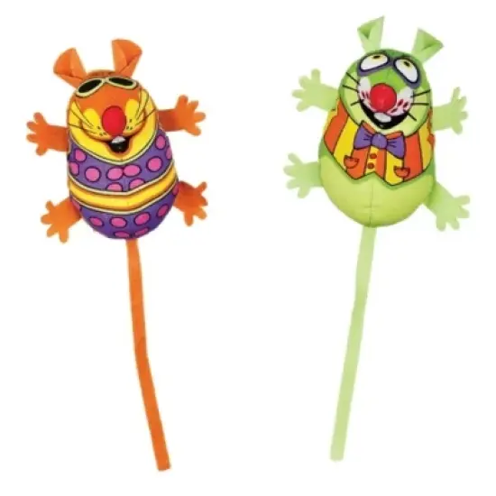 Fat Cat EEEKS Cat Toy with Catnip - Assorted image {2}