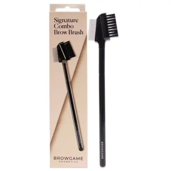 Browgame Signature Combo Brow Brush - Eyebrow Brush - 1 pc image {4}