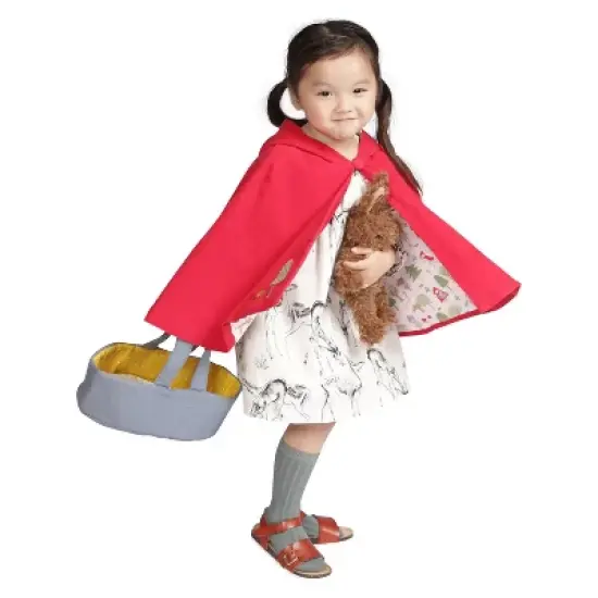 Manhattan Toy Moppettes Beau Bunny Stuffed Animal Nurturing Playset with Bunny Plush Toy, Fabric Bassinet, Blanket & Pillow image {5}