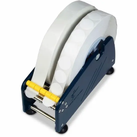 Tatco - Transparent Adhesive - Backed Mailing Seals - Circle - 1 in. - 5000 / Roll image {2}