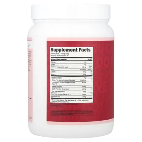 TransformHQ Collagen, Unflavored, 17.4 oz (486 g) image {1}