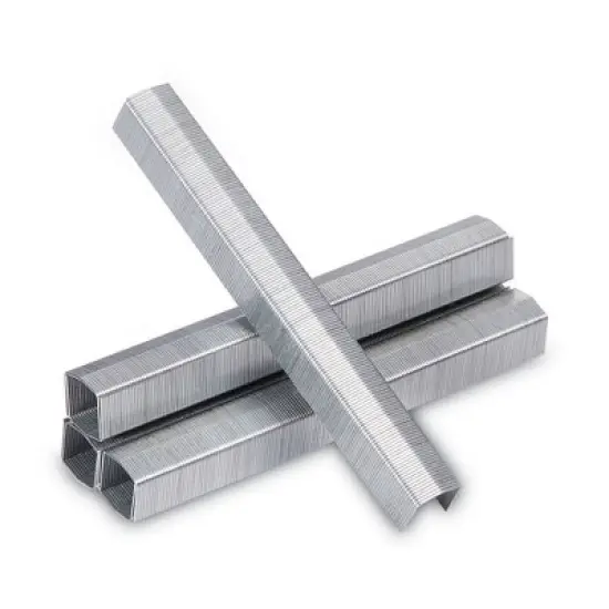 Bostitch EZ Squeeze B8 PowerCrown Premium Staples, 0.38" Leg, 0.5" Crown, Steel, 1,200/Box image {2}