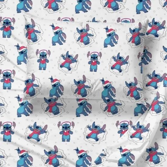 Lilo & Stitch Twin Holiday Sheet Set image {1}