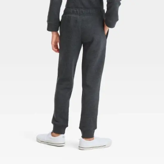 Boys' Skeleton Glow In The Dark Halloween Jogger Pants - Cat & Jack&trade; Black image {1}