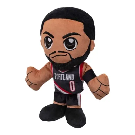 Bleacher Creatures Portland Trail Blazers Damian Lillard 8" Kuricha Plush image {2}