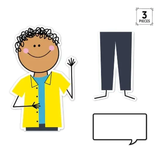 Creative Teaching Press&reg; Jumbo Jessie Stick Kid Banner image {1}