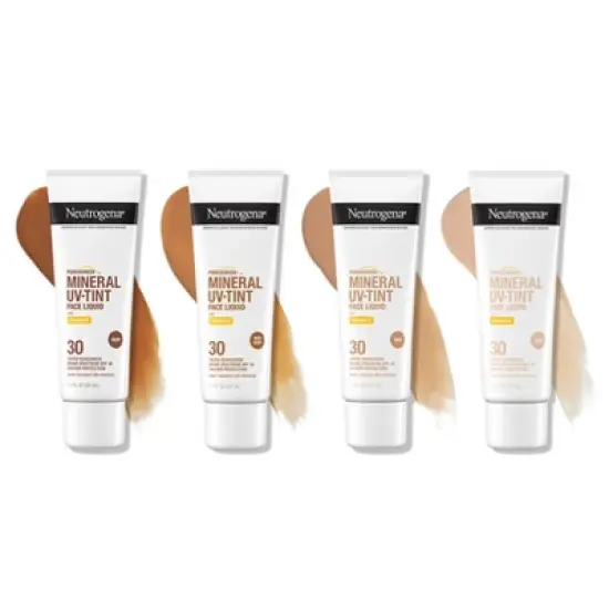 Neutrogena Mineral UV Tint Face Liquid Light Sunscreen - SPF 30 - 1.1oz image {3}