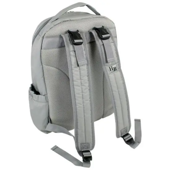Hudson Baby Premium Diaper Bag Backpack and Changing Pad, Gray, One Size image {1}