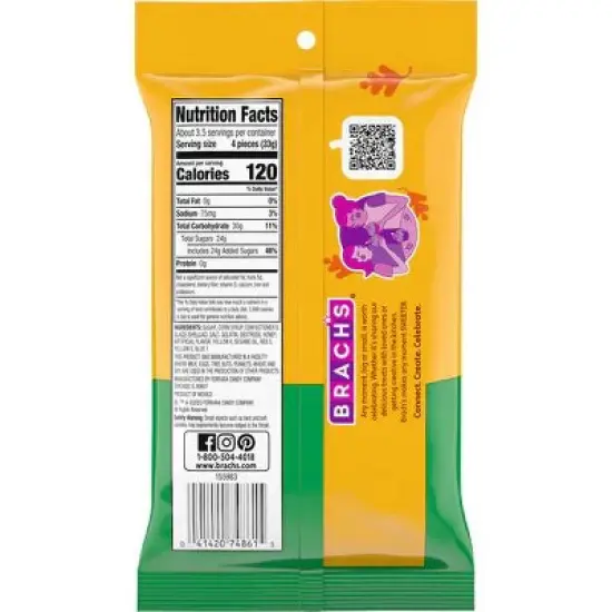 Brach's Mellowcreme Pumpkins &ndash; Fall & Halloween Candy &ndash; Available in 4.2 oz Bag or 20 oz Bag image {1}