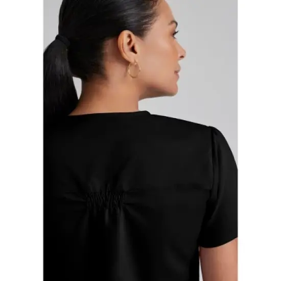 Grey's Anatomy by Barco Classic- Women's Aubrey 2-Pocket V-Neck Scrub Top image {4}