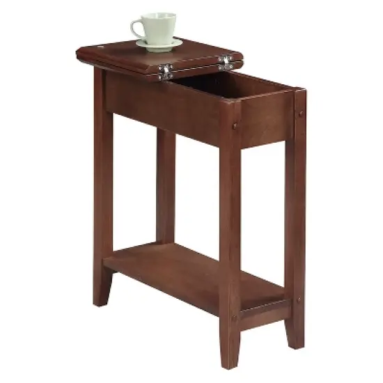 American Heritage Flip Top End Table - Johar Furniture  image {2}