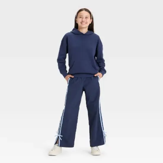 Girls' French Terry Oversized Pullover Sweatshirt - art class&trade; image {2}