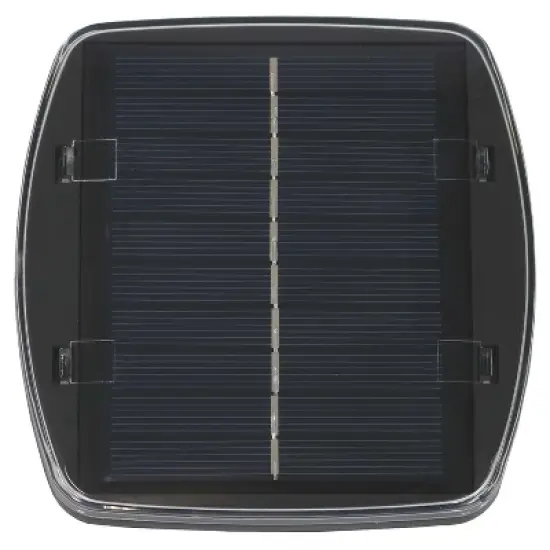 Sunnydaze Outdoor Steel Cantilever Offset Patio Umbrella with Solar LED Lights, Air Vent, Crank, and Base - 9' image {14}