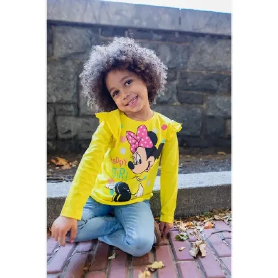 Disney Minnie Mouse Daisy Duck  3 Pack Graphic T-Shirts Toddler image {3}