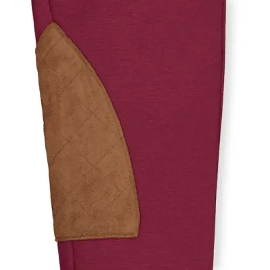 Hope & Henry Girls' Ponte Riding Pant, Infant image {1}