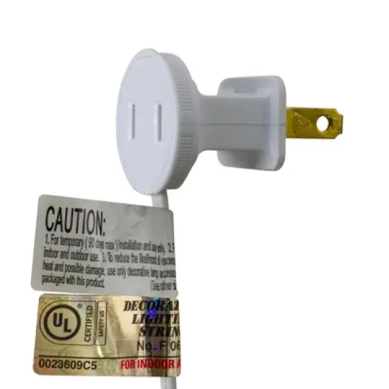 Northlight 9' Pre-Lit Artificial Christmas Tree Metallic Sheer Champagne Tinsel - Clear Lights image {7}