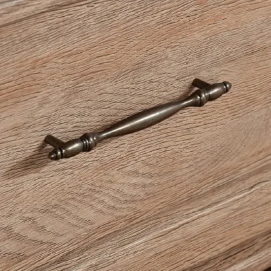 29.92" Rollingwood Country 4 Shelf Bookcase Brushed Oak - Sauder image {4}