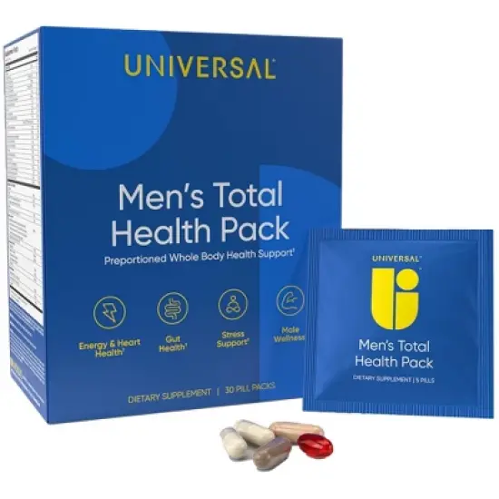 Universal Men's Total Health Pack Dietary Supplement - 30 Packs image {2}