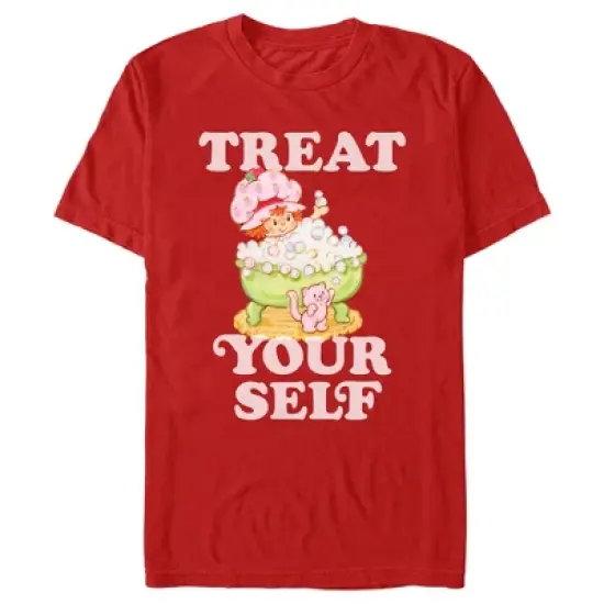 Men's Strawberry Shortcake Treat Yourself Bubble Bath T-Shirt image {4}