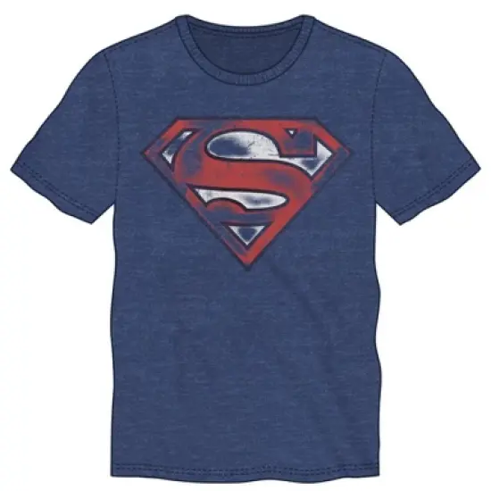 Superman Logo Men's Short Sleeve Shirt & Sleep Shorts Set image {1}