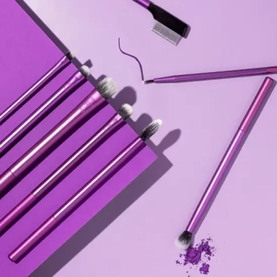 Real Techniques Everyday Eye Essentials Makeup Brush Kit - 8pc image {5}