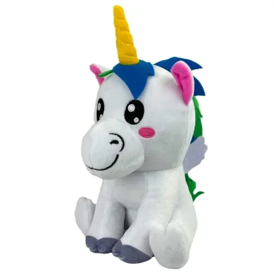 Bleacher Creatures Kuricha 6" Unicorn Sitting Plush - Soft Chibi Inspired Toy image {1}