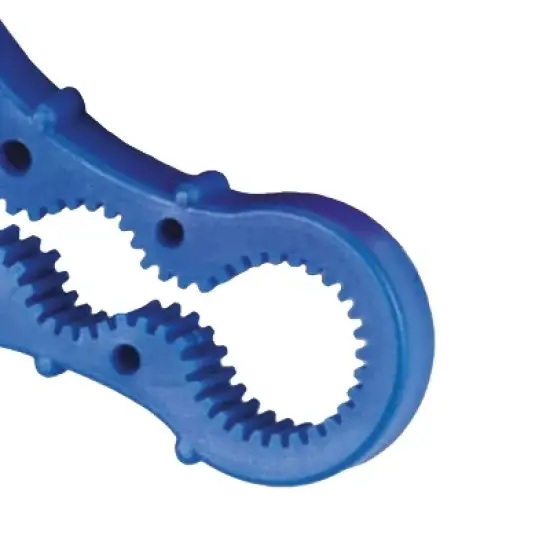 Better Houseware Adjustable Rubber Nonslip Jar Gripper in Blue image {2}