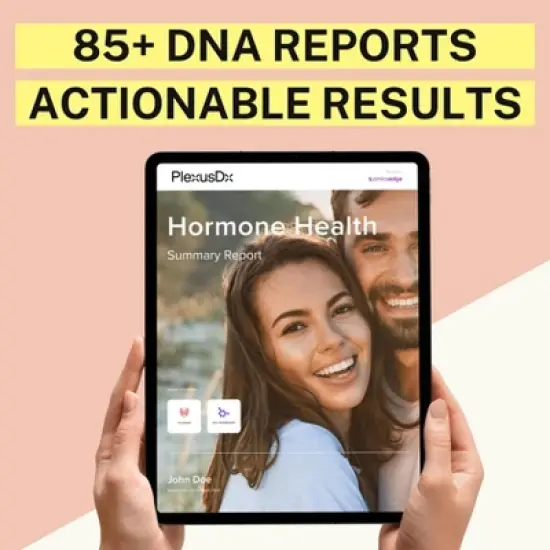 PlexusDx Hormone & Reproductive Health Genetic Test | At-Home DNA Test Kit | CLIA Lab | Health Test | 85+ Reports image {1}
