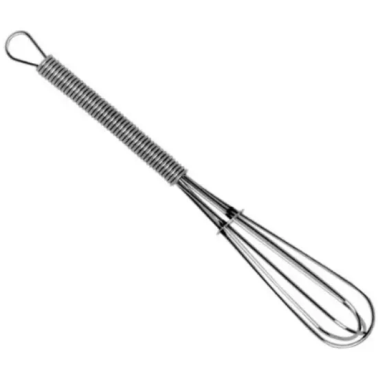 Norpro 7-inch Chrome Plated Wire Mini Whisk - Use to Whip, Stir, and Mix Dressing or Sauces image {1}
