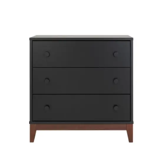 Prepac Nordik 3 Drawer Bedside Nightstand image {3}