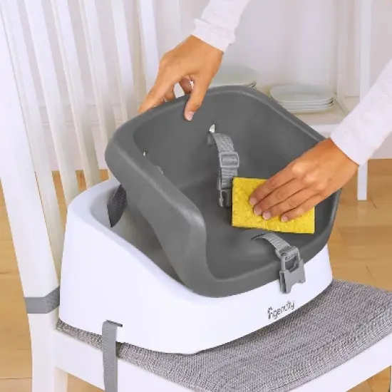 Ingenuity SmartClean Toddler Booster - Slate image {2}