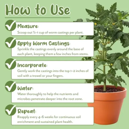 Soil Sunrise Organic Worm Castings, Soil Additive image {6}