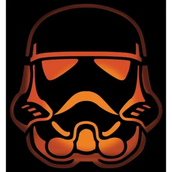 Boy's Star Wars Halloween Stormtrooper Pumpkin T-Shirt image {1}